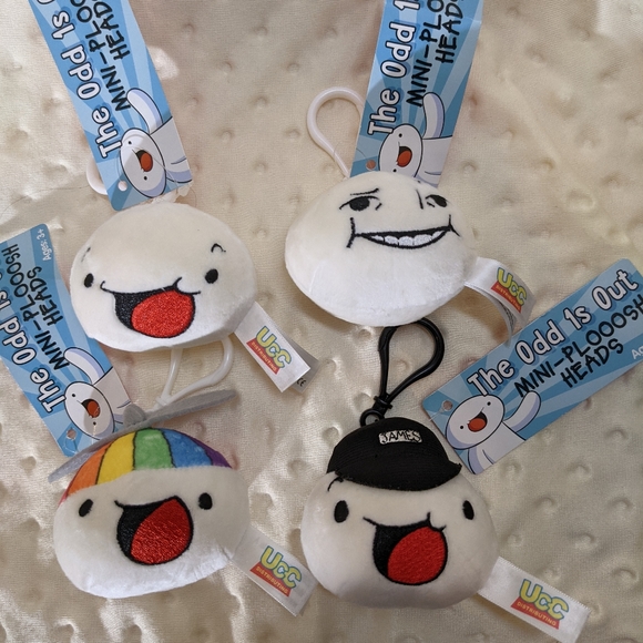 Holiday Stocking Stuffers:. Four (4) Odd 1's Out Keychain / Back Pack Tags - Picture 6 of 7